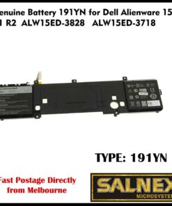 Dell Battery 191YN for Dell Alienware 15 R1 R2 ALW15ED-3828