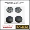 Apple MacBook 13" A1706 2016 and 2017 Model 4PCs Bottom Rubber Feet Set